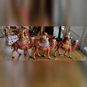 Fontanini 3 Kings on Camels 7"